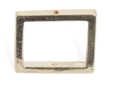 Metal 19mm Square Frame With 2 Hole 