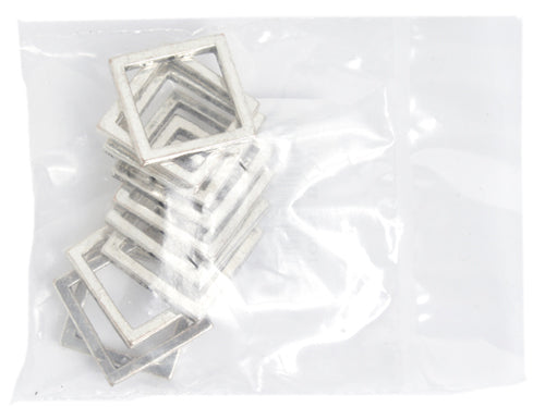 Metal 19mm Square Frame With 2 Hole 