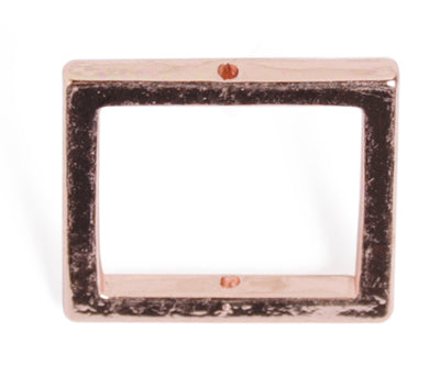 Metal 19mm Square Frame With 2 Hole 