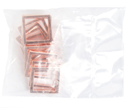 Metal 19mm Square Frame With 2 Hole 