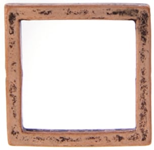 Metal 19mm Square Frame With 2 Hole - Cosplay Supplies Inc