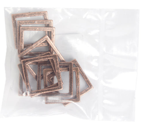 Metal 19mm Square Frame With 2 Hole 