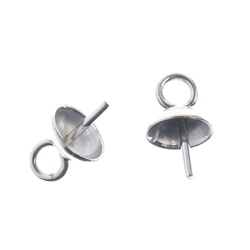 Stainless Steel Bail Pin w/Cup