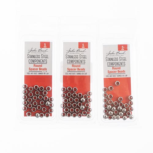 Stainless Steel Spacer Bead Round