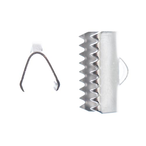 Stainless Steel Ribbon/Cord Clamp 