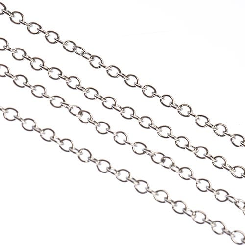 Stainless Steel Rolo Chain 1m