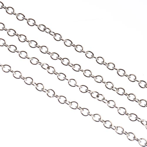 Stainless Steel Rolo Chain 1m 