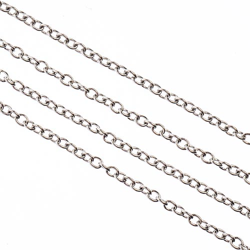 Stainless Steel Rolo Chain 1m
