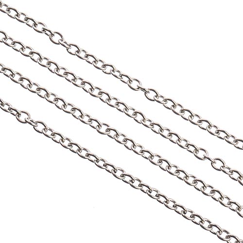 Stainless Steel Rolo Chain 1m 