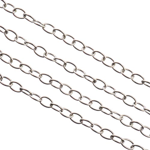 Stainless Steel Rolo Chain 1m 