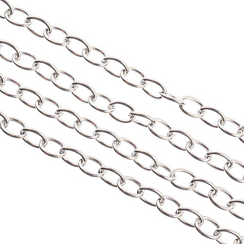 Stainless Steel Rolo Chain 1m 