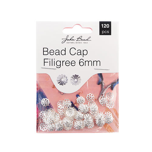 Must Have Findings - Bead Cap Filigree 6mm 120pcs
