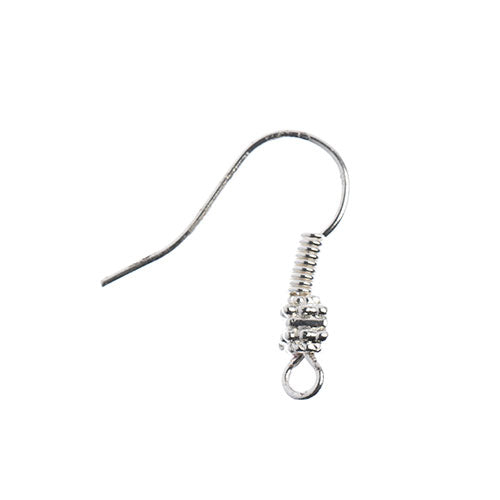 Must Have Findings - Earwire w/ Bali Bead 8pcs