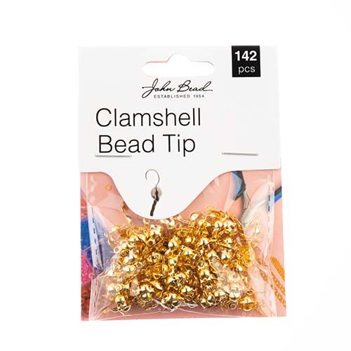 Must Have Findings - Clamshell Bead Tip 142pcs