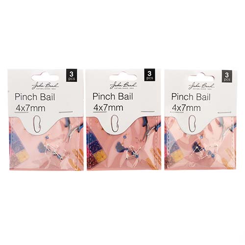 Must Have Findings - Pinch Bail 4x7mm 3pcs