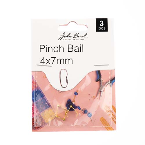 Must Have Findings - Pinch Bail 4x7mm 3pcs