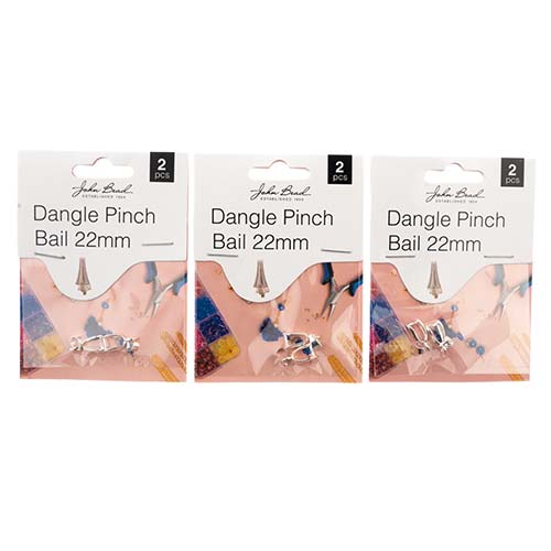Must Have Findings - Dangle Pinch Bail 22mm 2pcs