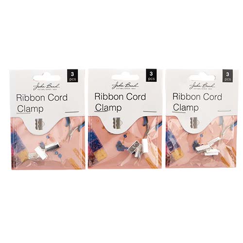Must Have Findings - Ribbon Cord Clamp 13mm 3pcs