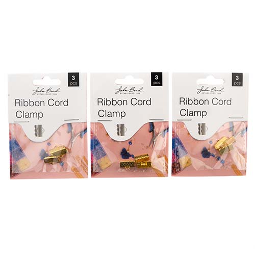 Must Have Findings - Ribbon Cord Clamp 13mm 3pcs