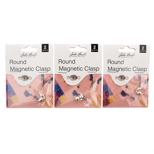 Must Have Findings - Round Magnetic Clasp 6x6.5mm 