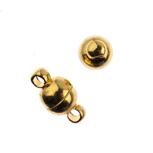 Must Have Findings - Round Magnetic Clasp 6x6.5mm 