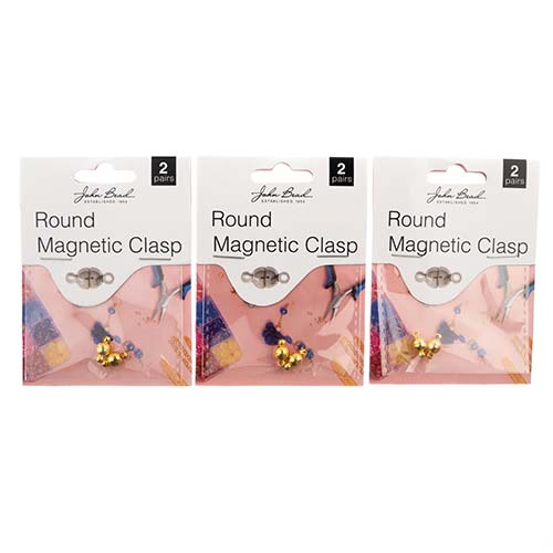 Must Have Findings - Round Magnetic Clasp 6x6.5mm 