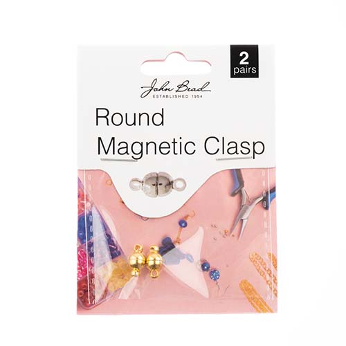 Must Have Findings - Round Magnetic Clasp 6x6.5mm