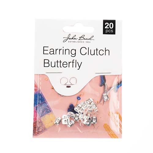 Must Have Findings - Earring Clutch Butterfly 6x3mm 20pcs