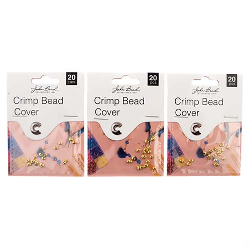 Must Have Findings - Bead Crimp Cover 3mm 20pcs