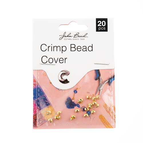 Must Have Findings - Bead Crimp Cover 3mm 20pcs