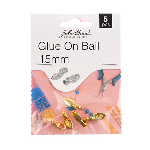 Must Have Findings - Glue On Bail 15mm 5pcs