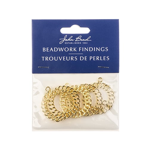 Beadwork Findings  Pendant Chain 28x32mm 5pcs