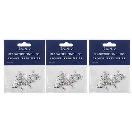 Beadwork Findings  Pendant Branch 22x23mm 4pcs