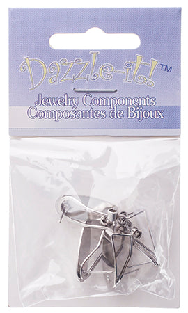 Fingernail Earring 10x20mm (2pr) 