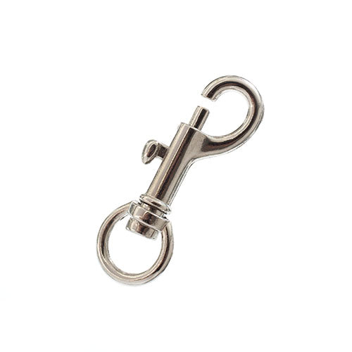 Swivel Clip Nickel Color 2pcs