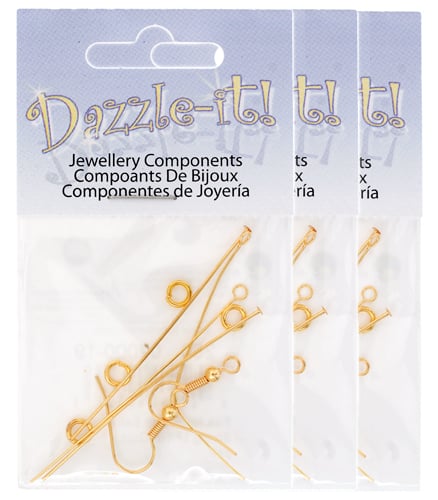 Fish Hook with Ball & Spring - 1 pair