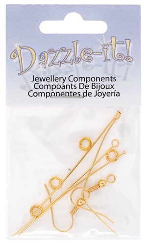 Fish Hook with Ball & Spring - 1 pair