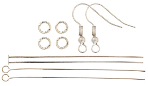Fish Hook with Ball & Spring - 1 pair