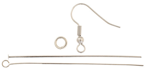 Fish Hook with Ball & Spring - 1 pair