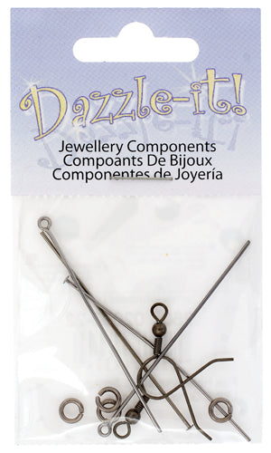 Fish Hook with Ball & Spring - 1 pair