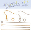 Fish Hook Earring Kit Gold & Silver