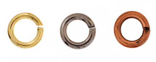 Jump Rings Round 60pcs Assorted Colours 4mm