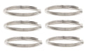 Split Rings Silver