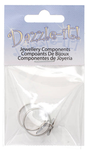 Finger Ring w/Pad 12mm Lead Free / Nickel Free - 2 Pieces