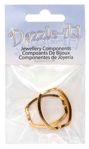 Necklace Shortener 26.5x20mm - 2 Pieces