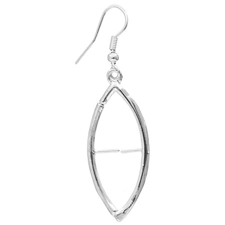 Interchangeable Earring-Marquise (1 pair) 34x16mm