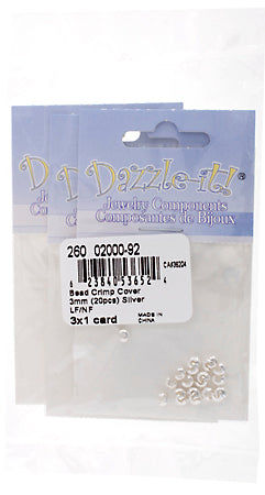 Bead Crimp Cover - 20pcs
