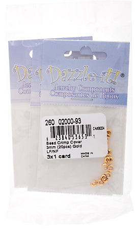 Bead Crimp Cover - 20pcs