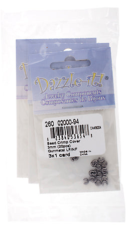 Bead Crimp Cover - 20pcs