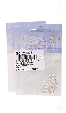 Bead Crimp Cover - 20pcs